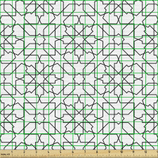 Etnik Parça Kumaş Karmaşık Geometrik Bir Arada Mistik Şekiller