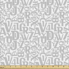 Öğretici Parça Kumaş Sık İç İçe Yerleştirilmiş Alfabe Harfleri