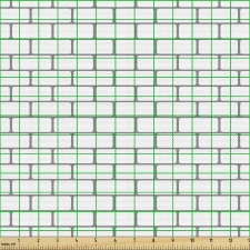 Kiremit Parça Kumaş Simetrik Tuğlalardan Oluşan Duvar Çizimi