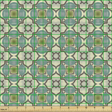 Mozaik Parça Kumaş Geleneksel Kültürel Geometrik Süslü Desen 