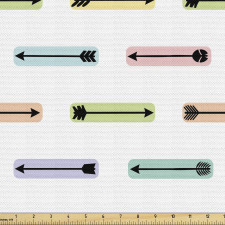Çok Renkli   Parça Kumaş Sevimli ve Tatlı Şirin Çeşit Çeşit Oklar