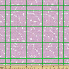 Yıldız Parça Kumaş Pastel Tonlu Birleşen Astrolojik Haritalar