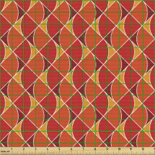 Soyut Parça Kumaş Kıvrımlı Dalgalı Tasarı Modern Mozaik Görünüm