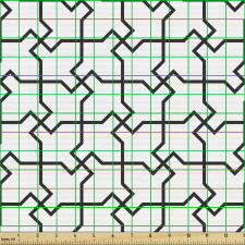 Minimalist Parça Kumaş Sade ve Basit Mozaik Geometrik Desenler