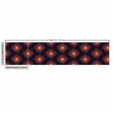 Geometrik Parça Kumaş Kirli Fon Üzerinde Dörtgenler Desenli