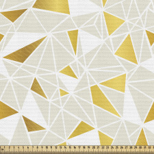 Modern Parça Kumaş Geometrik Mozaik Görünümlü Sanatsal Formlar
