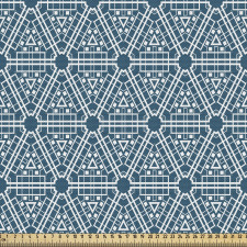 Geometrik Parça Kumaş Altıgen Üçgen ve Dörtgen ile Grafik Çizim