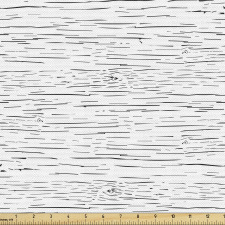 Monokrom Parça Kumaş Ahşap Tahta Odun Yüzeyi Çatlakları Çizimi 