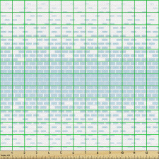 Geometrik Parça Kumaş Minimal Mavi Dikdörtgen Desenli