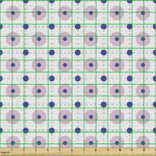 Soyut Parça Kumaş Soft Tonlarda Tekrar Eden Noktalar Deseni