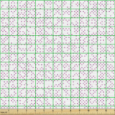 Noktalı Parça Kumaş Tekrarlı Küçük Puantiyeli Geometrik Desen
