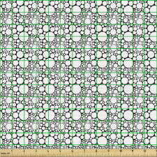 Modern Parça Kumaş Minimal Yuvarlaklar Geometrik Sade Desen