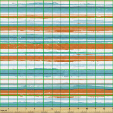 Çizgili Parça Kumaş Eskitilmiş Kesintisiz Yatay Şeritli Tasarım