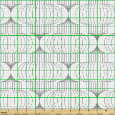 Geometrik Parça Kumaş Minimalist İnce Çizgi Şeklinde Geoitler