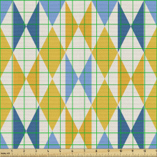 Geometrik Parça Kumaş Üçgen Desenleri Şekiller 