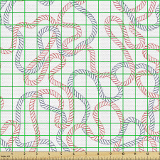 Karalama Parça Kumaş Birbiriyle Kesişen Kalın Halatların Çizimi