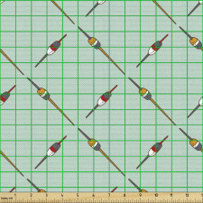 Geometrik Parça Kumaş Çubuk ile Oluşturulmuş Eşkenar Dörtgenler