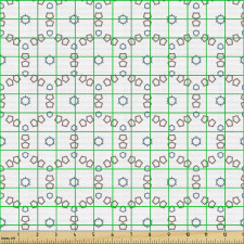 Geometrik Parça Kumaş Dekoratif Çokgenler