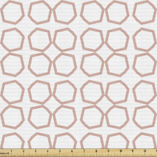 Geometrik Parça Kumaş Rastgele Çokgenler