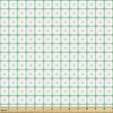 Geometrik Parça Kumaş Yalıtılmış Soyut Minik Dekoratif Kareler 