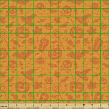 Özel Günler için Parça Kumaş Halloween Cadılar Bayramı Temalı