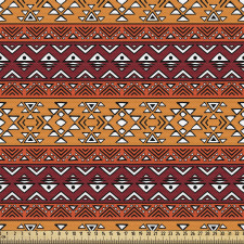 Etnik Parça Kumaş Oryantal Kilim Desenli