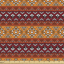 Etnik Parça Kumaş Oryantal Kilim Desenli