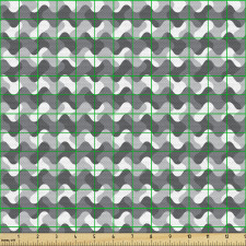 Soyut Parça Kumaş Dalga Desenli Gri Tonları Şekil
