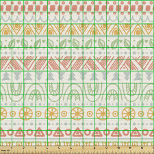 Etnik Parça Kumaş Rengarenk Modeller Desenli