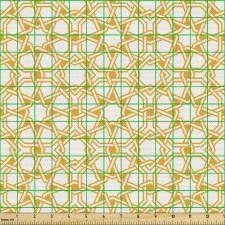 Geleneksel Parça Kumaş Oryantal Geometrik