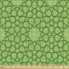 Geometrik Parça Kumaş Dekoratif Yıldız