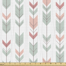 Bohem Parça Kumaş Aşağıya Doğru İnen Pastel Ok İşaretleri 
