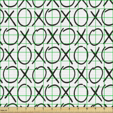 Yazılı Parça Kumaş Eğlenceli Xox Oyunu