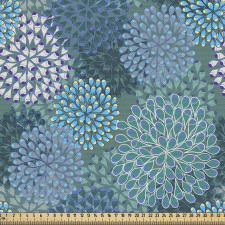 Bitki Parça Kumaş Çoklu Güzel Ortanca Çiçekli Duvar Kağıdı