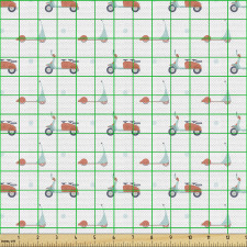 Gezinti Parça Kumaş Tekrarlanmış Renkli Scooter ve Motosiklet