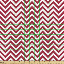 Geometrik Parça Kumaş Yatay Aşağı Yukarı Tekrarlayan Çizgiler