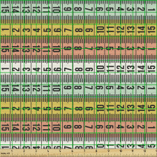 Sayı Parça Kumaş Dikiş Malzemesi Mezura Temalı Duvar Kağıdı