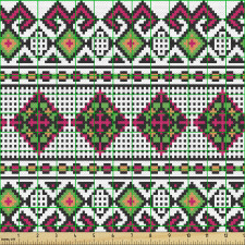 Kültürel Parça Kumaş Oryantal Desenli Süslemeli Duvar Kağıdı