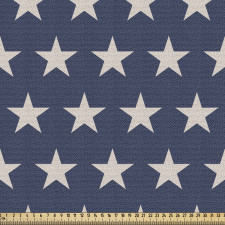 Bayrak Parça Kumaş Yıldız Figürlü Amerika Temalı Duvar Kağıdı