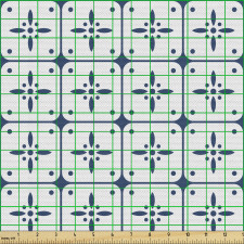 Soyut Parça Kumaş Minimal Dörtgen Motifli Seramik Örüntüsü