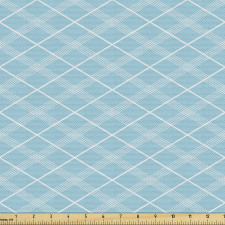 Geometrik Parça Kumaş Modern Çapraz Çizgili Sade Baklava Deseni