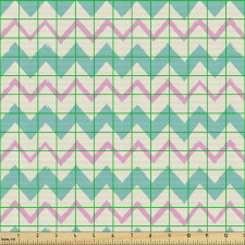 Zikzak Çıta Parça Kumaş Chevron Desenli Aralıksız Çizgi Model