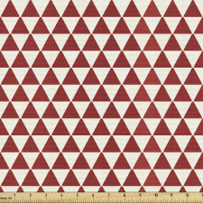 Geometrik Parça Kumaş Aralıksız Üçgen Şekilleri Bir Arada Model