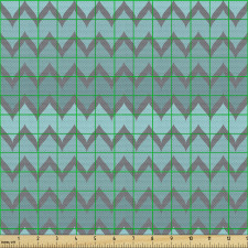 Şevron Parça Kumaş Göz Kamaştırıcı Zikzak Çizgiler Görseli