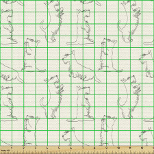 Karalama Parça Kumaş Sevimli ve Komik İskoç Teriyeri Çizimleri