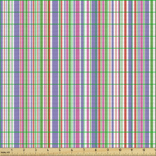 Çizgili Parça Kumaş Yumuşak Tonlarda Dikey Eksenlerden Model