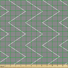Zikzak Parça Kumaş Dikey Şekilde Köşeli Özel Çizgiler Desen