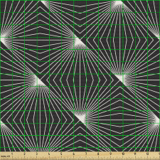 Geometrik Parça Kumaş Çizgili Şeritler Desenli Kafes Modeli