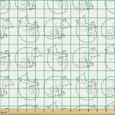 Hayvan Parça Kumaş Sevimli Kedicik Desenli
