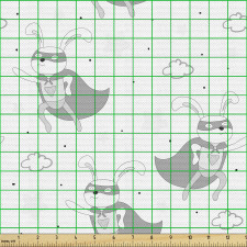 Oyun Parça Kumaş Pelerini ile Süper Kahraman Tavşan ve Bulut